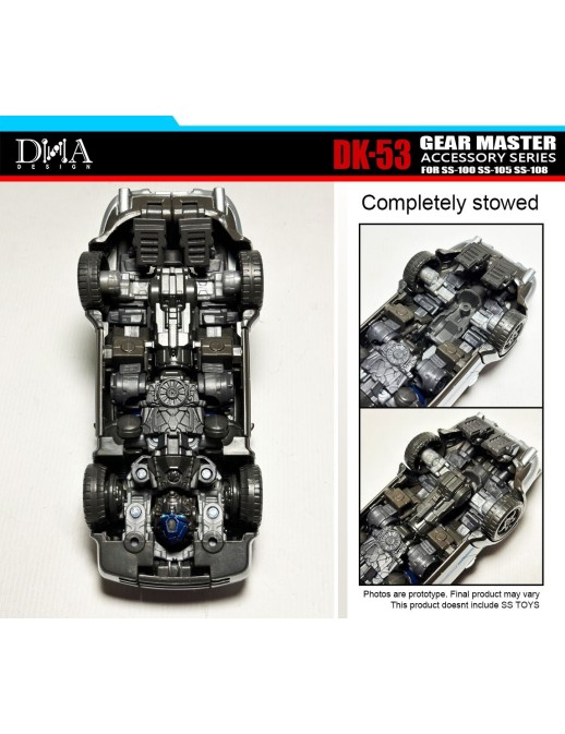 DNA Design DK-53 Upgrade Kit for Studio Series, Wheeljack, Bumblebee and Mirage