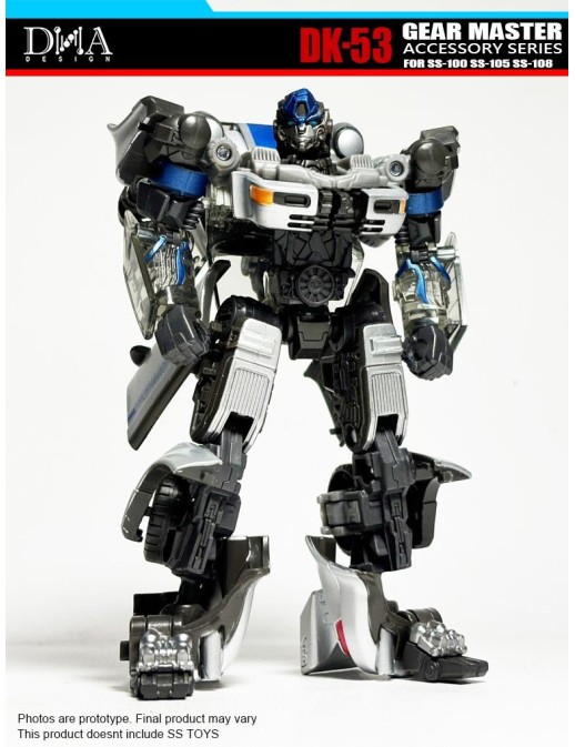 DNA Design DK-53 Upgrade Kit for Studio Series, Wheeljack, Bumblebee and Mirage