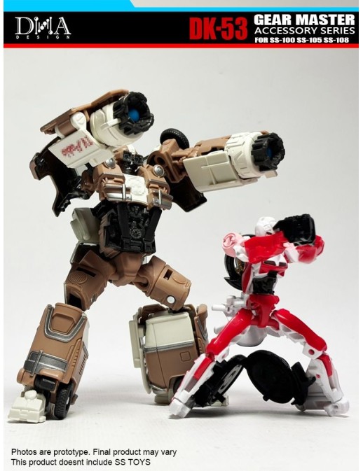 DNA Design DK-53 Upgrade Kit for Studio Series, Wheeljack, Bumblebee and Mirage