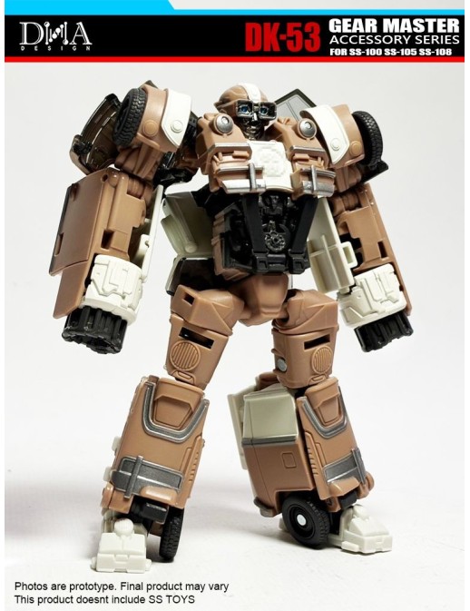 DNA Design DK-53 Upgrade Kit for Studio Series, Wheeljack, Bumblebee and Mirage