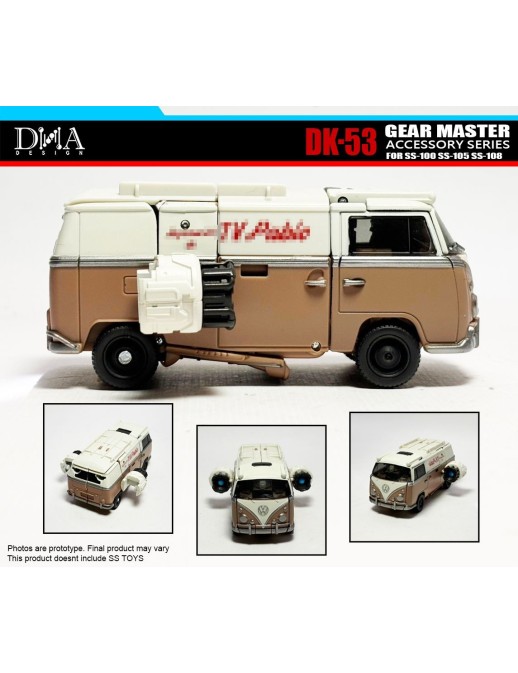 DNA Design DK-53 Upgrade Kit for Studio Series, Wheeljack, Bumblebee and Mirage