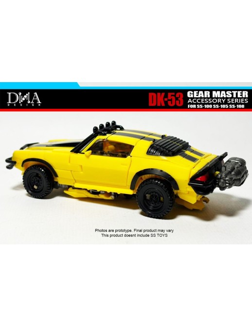 DNA Design DK-53 Upgrade Kit for Studio Series, Wheeljack, Bumblebee and Mirage