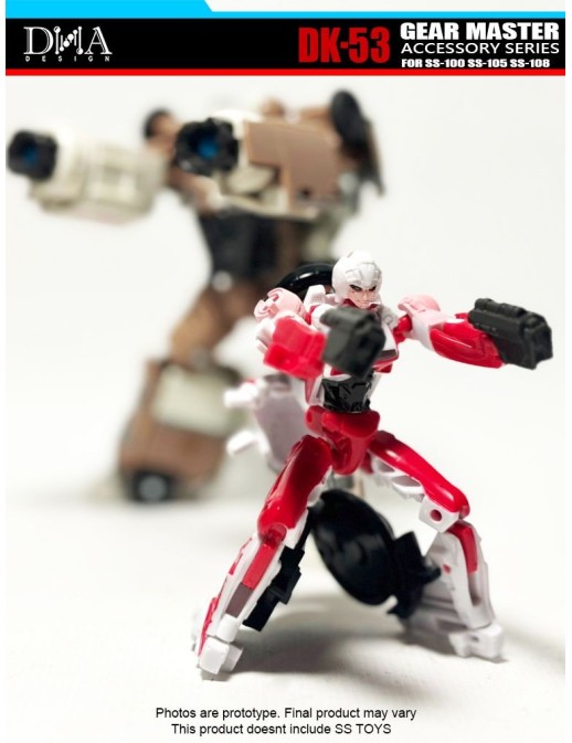 DNA Design DK-53 Upgrade Kit for Studio Series, Wheeljack, Bumblebee and Mirage