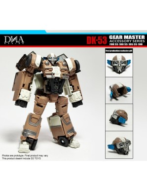DNA Design DK-53 Upgrade Kit for Studio Series, Wheeljack, Bumblebee and Mirage