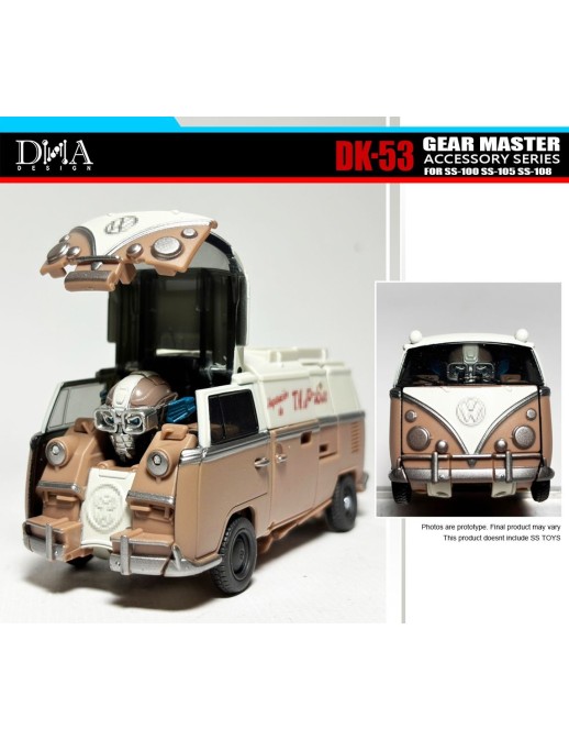 DNA Design DK-53 Upgrade Kit for Studio Series, Wheeljack, Bumblebee and Mirage