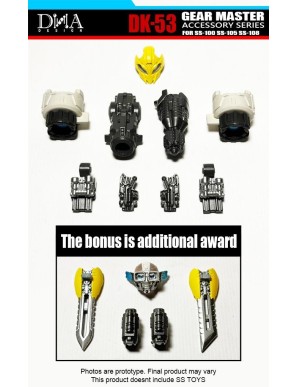 DNA Design DK-53 Upgrade Kit for Studio Series, Wheeljack, Bumblebee and Mirage