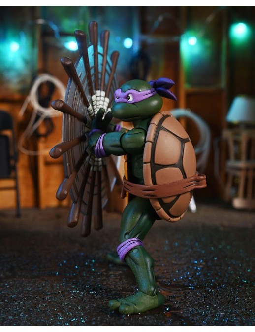 Neca Teenage Mutant Ninja Turtles VHS Animated Series Pizza Club Donatello
