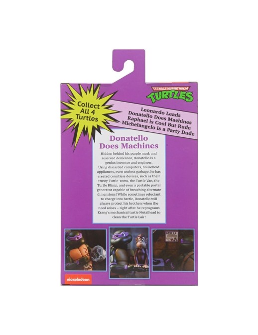 Neca Teenage Mutant Ninja Turtles Cartoon VHS Donatello