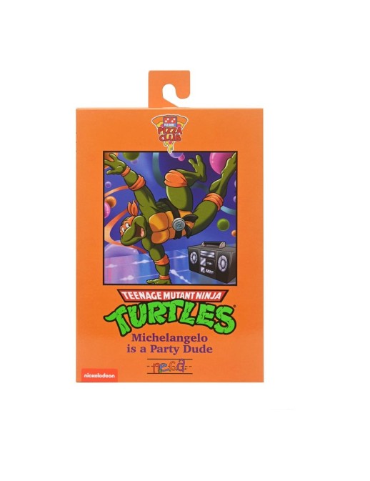 Neca Teenage Mutant Ninja Turtles Cartoon VHS Michelangelo