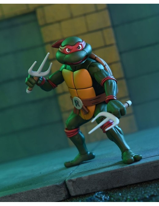 Neca Teenage Mutant Ninja Turtles Cartoon VHS Raffaello