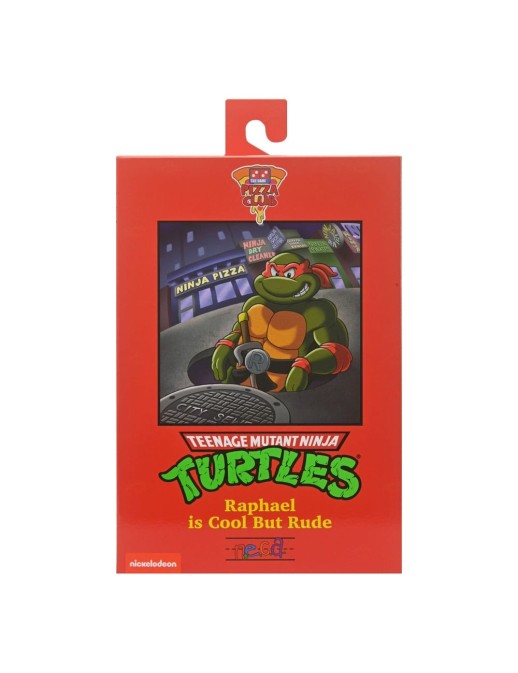 Neca Teenage Mutant Ninja Turtles Cartoon VHS Raffaello