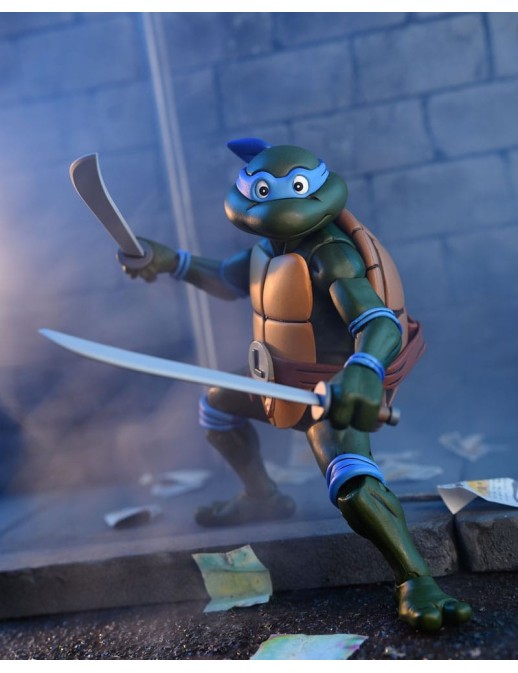 Neca Teenage Mutant Ninja Turtles Cartoon VHS Leonardo