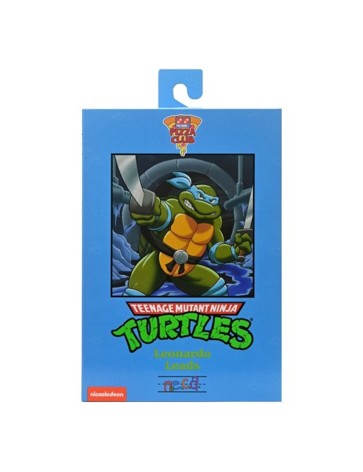Neca Teenage Mutant Ninja Turtles Cartoon VHS Leonardo