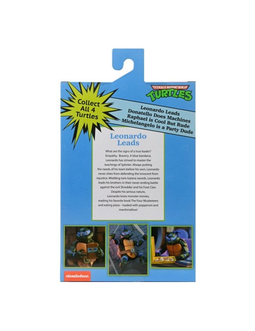 Neca Teenage Mutant Ninja Turtles Cartoon VHS Leonardo