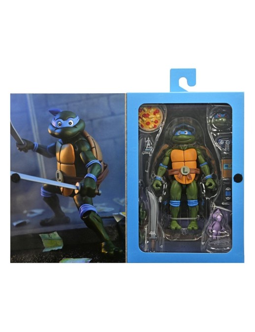 Neca Teenage Mutant Ninja Turtles Cartoon VHS Leonardo