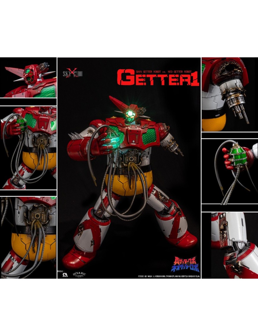 Sky X Studio SXD Chogokin Shin Getter Robot VS Neo Getter Robot Getter 1 Battle Damaged Sky X Studio SXD Chogokin Shin Getter Robot VS Neo Getter Robot Getter 1 Battle Damaged