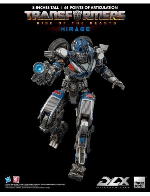 Threezero Transformers Rise of the Beasts DLX Scale Collectible Figure Series Mirage