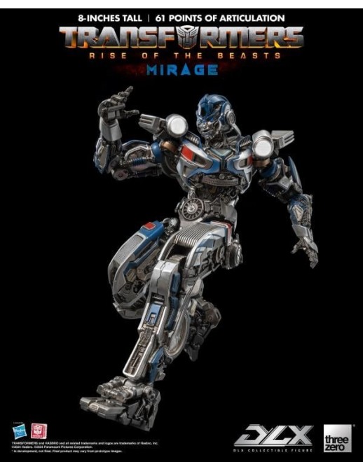 Threezero Transformers Rise of the Beasts DLX Scale Collectible Figure Series Mirage