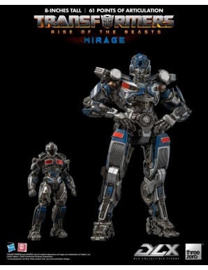 Threezero Transformers Rise of the Beasts DLX Scale Collectible Figure Series Mirage
