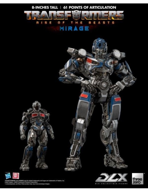 Threezero Transformers Rise of the Beasts DLX Scale Collectible Figure Series Mirage