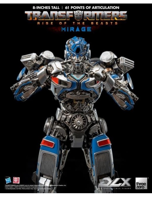 Threezero Transformers Rise of the Beasts DLX Scale Collectible Figure Series Mirage