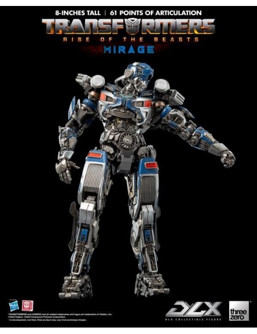 Threezero Transformers Rise of the Beasts DLX Scale Collectible Figure Series Mirage