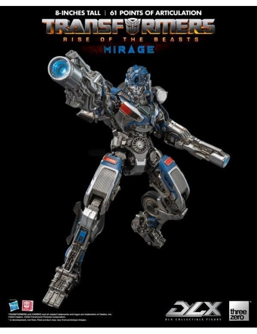 Threezero Transformers Rise of the Beasts DLX Scale Collectible Figure Series Mirage