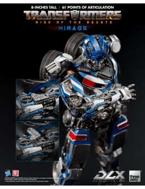 Threezero Transformers Rise of the Beasts DLX Scale Collectible Figure Series Mirage