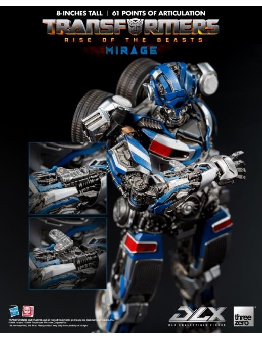 Threezero Transformers Rise of the Beasts DLX Scale Collectible Figure Series Mirage