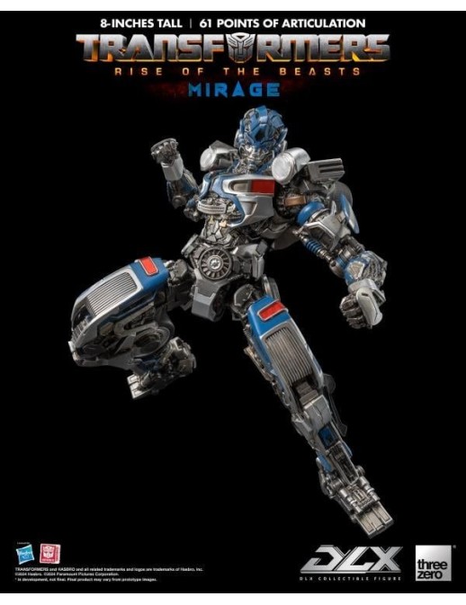 Threezero Transformers Rise of the Beasts DLX Scale Collectible Figure Series Mirage