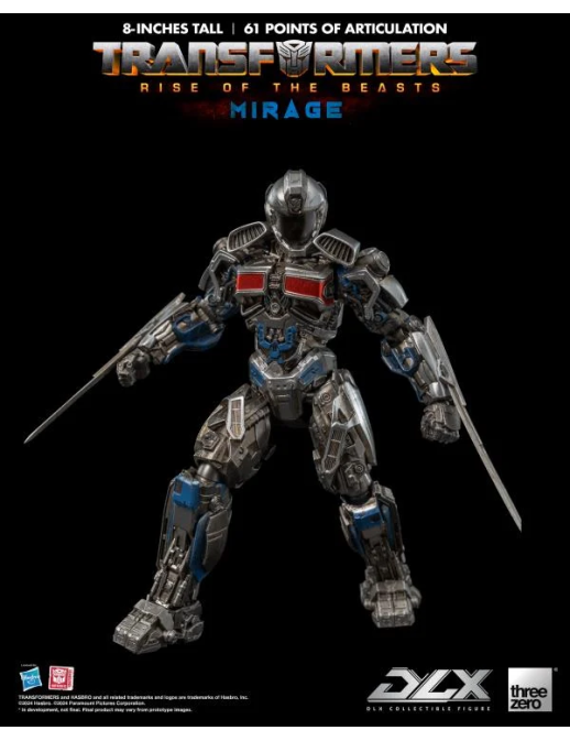 Threezero Transformers Rise of the Beasts DLX Scale Collectible Figure Series Mirage