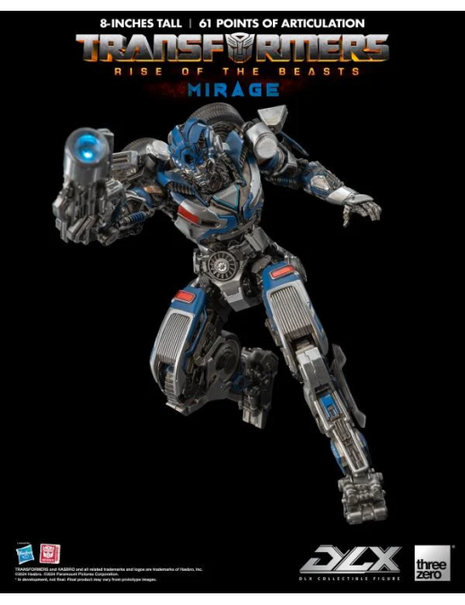 Threezero Transformers Rise of the Beasts DLX Scale Collectible Figure Series Mirage