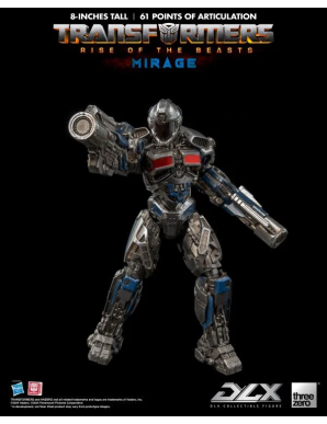 Threezero Transformers Rise of the Beasts DLX Scale Collectible Figure Series Mirage