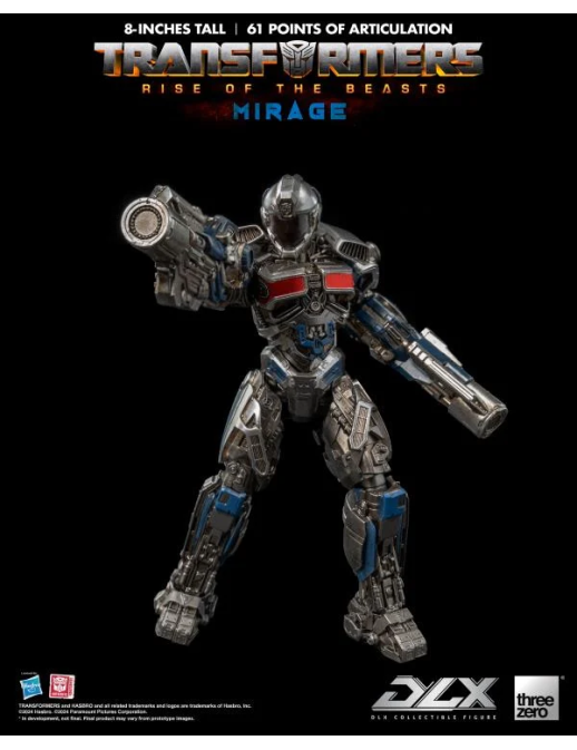 Threezero Transformers Rise of the Beasts DLX Scale Collectible Figure Series Mirage