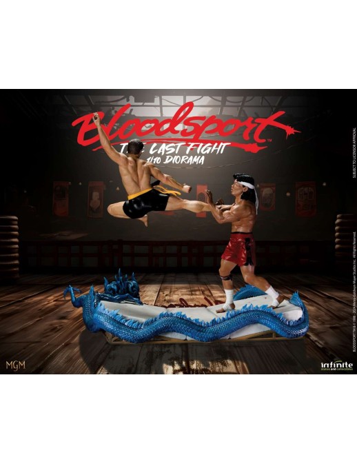 Infinite Statue & Collectibles Bloodsport The Last Fight 1/10 Scale Diorama Statue