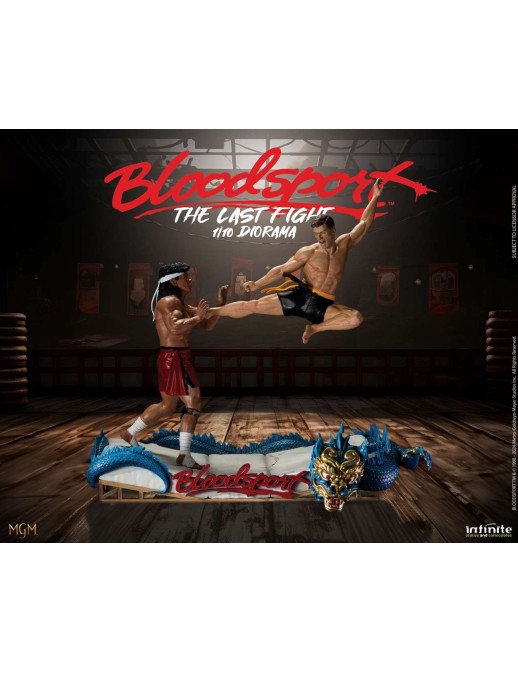 Infinite Statue & Collectibles Bloodsport The Last Fight 1/10 Scale Diorama Statue