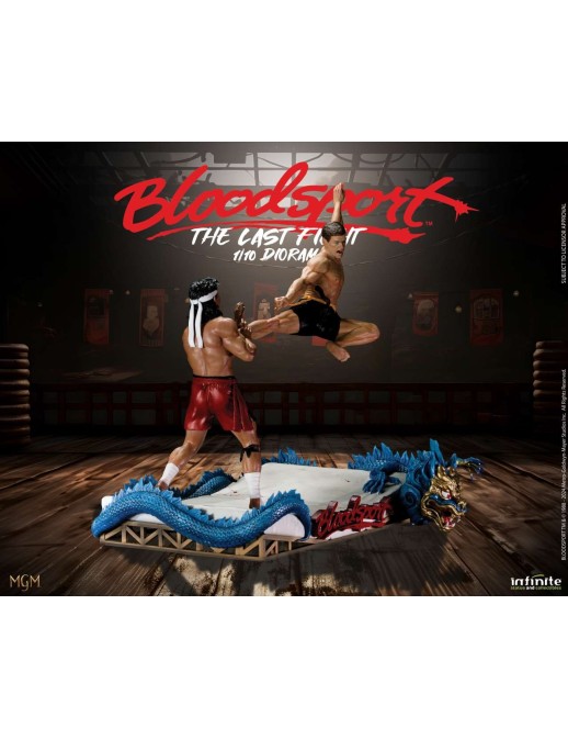 Infinite Statue & Collectibles Bloodsport The Last Fight 1/10 Scale Diorama Statue