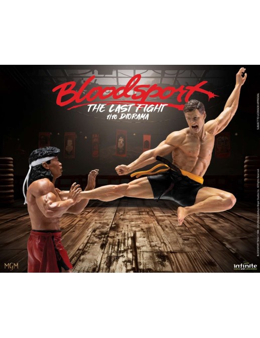 Infinite Statue & Collectibles Bloodsport The Last Fight 1/10 Scale Diorama Statue