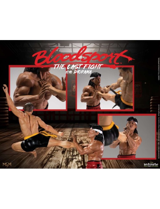 Infinite Statue & Collectibles Bloodsport The Last Fight 1/10 Scale Diorama Statue