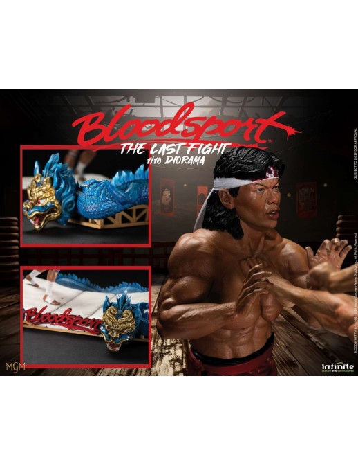 Infinite Statue & Collectibles Bloodsport The Last Fight 1/10 Scale Diorama Statue
