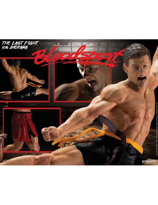 Infinite Statue & Collectibles Bloodsport The Last Fight 1/10 Scale Diorama Statue