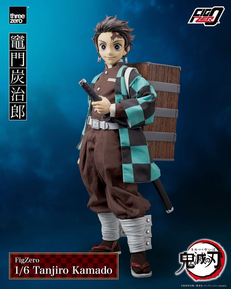 THREEZERO FIGZERO DEMON SLAYER KIMETSU NO YAIBA TANJIRO KAMADO