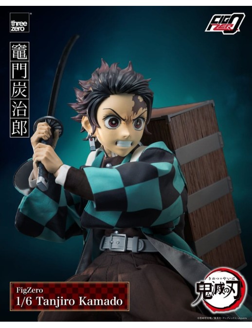 Threezero FigZero Demon Slayer Kimetsu No Yaiba Tanjiro Kamado