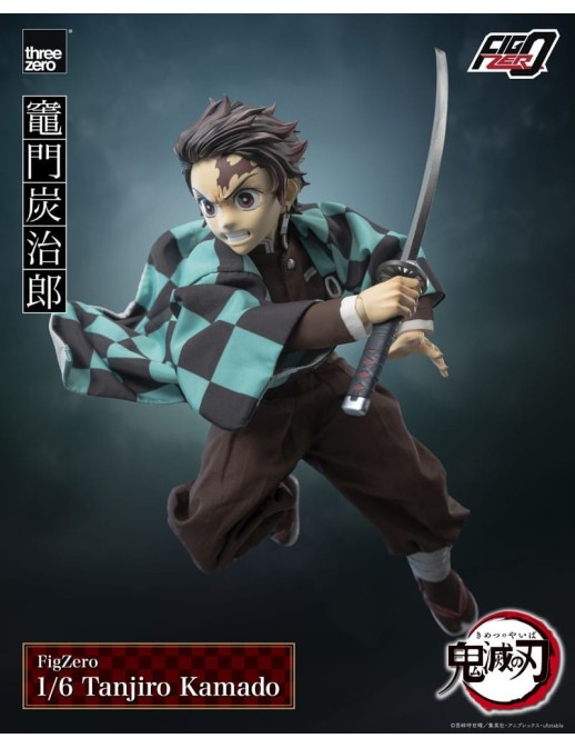 Threezero FigZero Demon Slayer Kimetsu No Yaiba Tanjiro Kamado