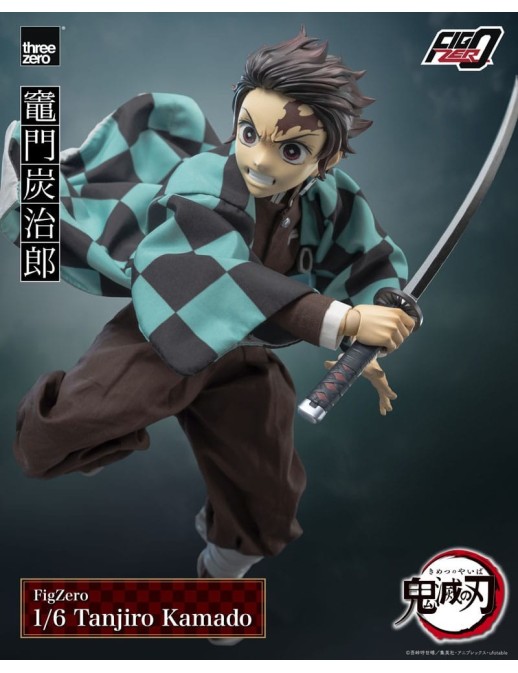Threezero FigZero Demon Slayer Kimetsu No Yaiba Tanjiro Kamado