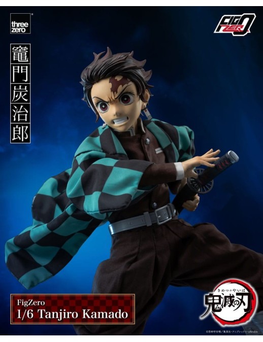 Threezero FigZero Demon Slayer Kimetsu No Yaiba Tanjiro Kamado