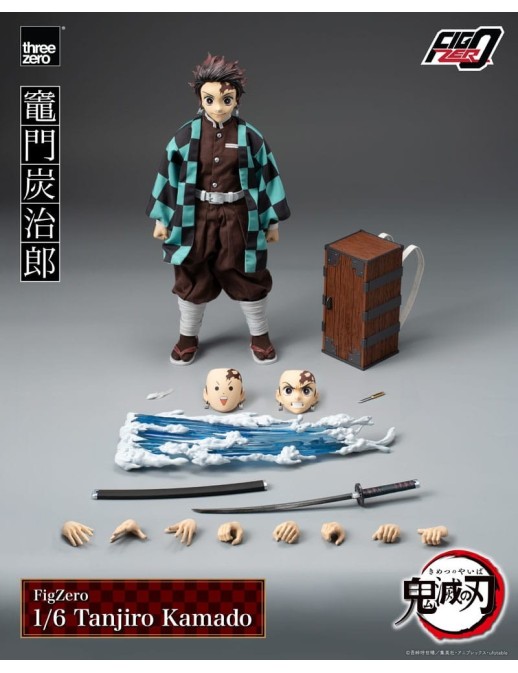 Threezero FigZero Demon Slayer Kimetsu No Yaiba Tanjiro Kamado