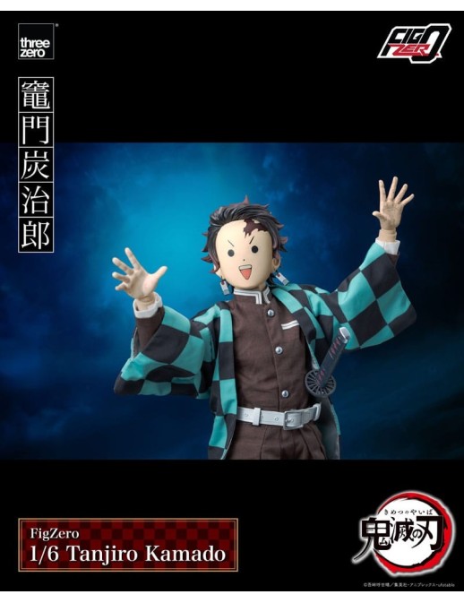 Threezero FigZero Demon Slayer Kimetsu No Yaiba Tanjiro Kamado