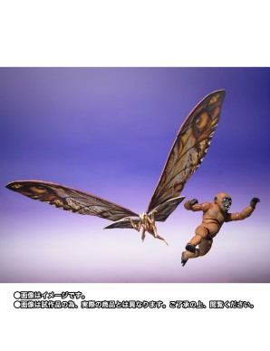 Bandai S.H. MonsterArts Godzilla x Kong The New Empire Suko & Mothra