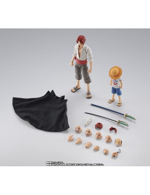 Bandai S.H. Figuarts One Piece Shanks & Monkey D. Luffy